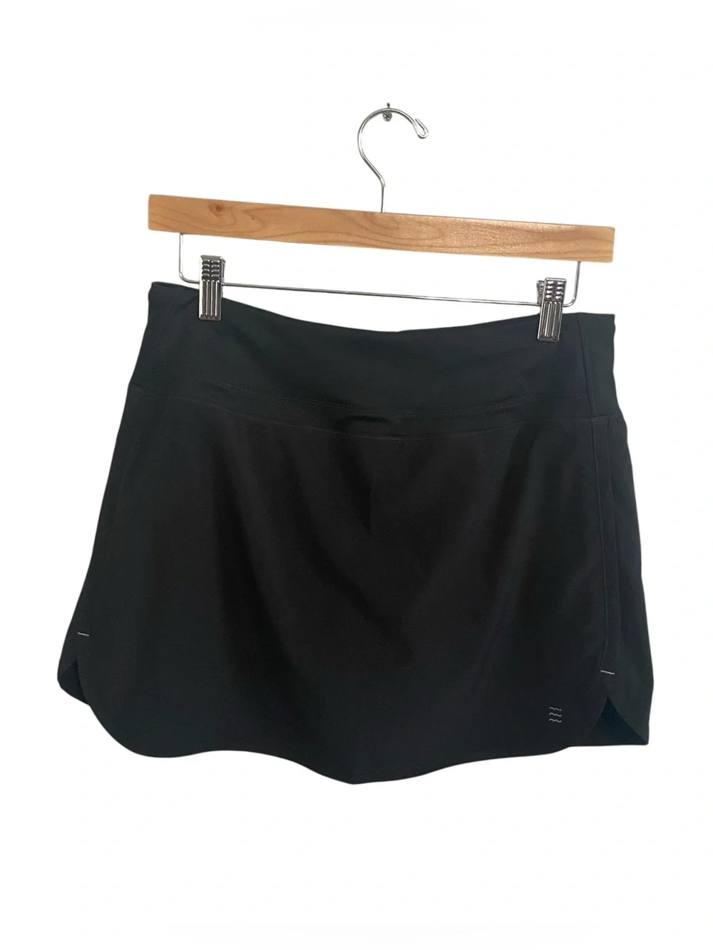 Free Fly Black Bamboo Blend Mid Rise Athletic Skort Size Small